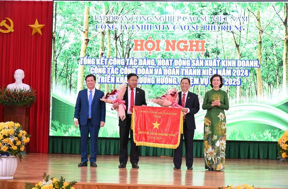 Các công ty cao su Đông Nam bộ đóng góp lớn cho Tập đoàn và địa phương